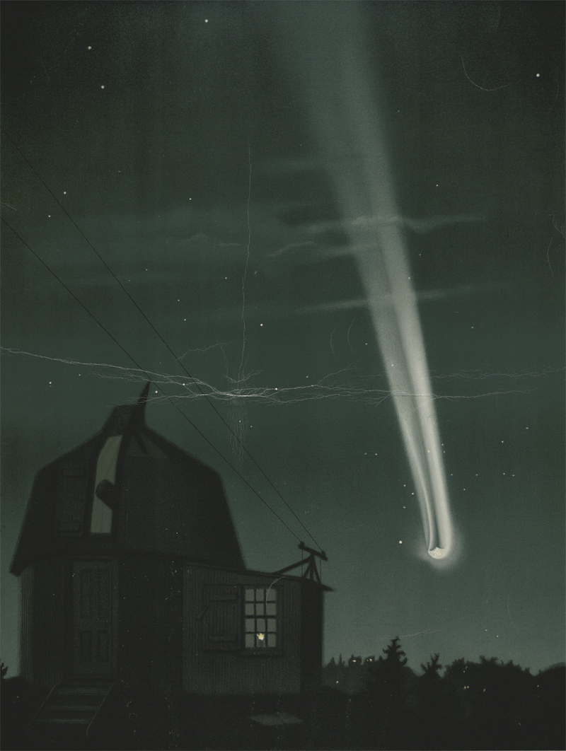 Illustration for article titled Stunning Depictions of Ancient Comets That Scared the Hell Out of Humans